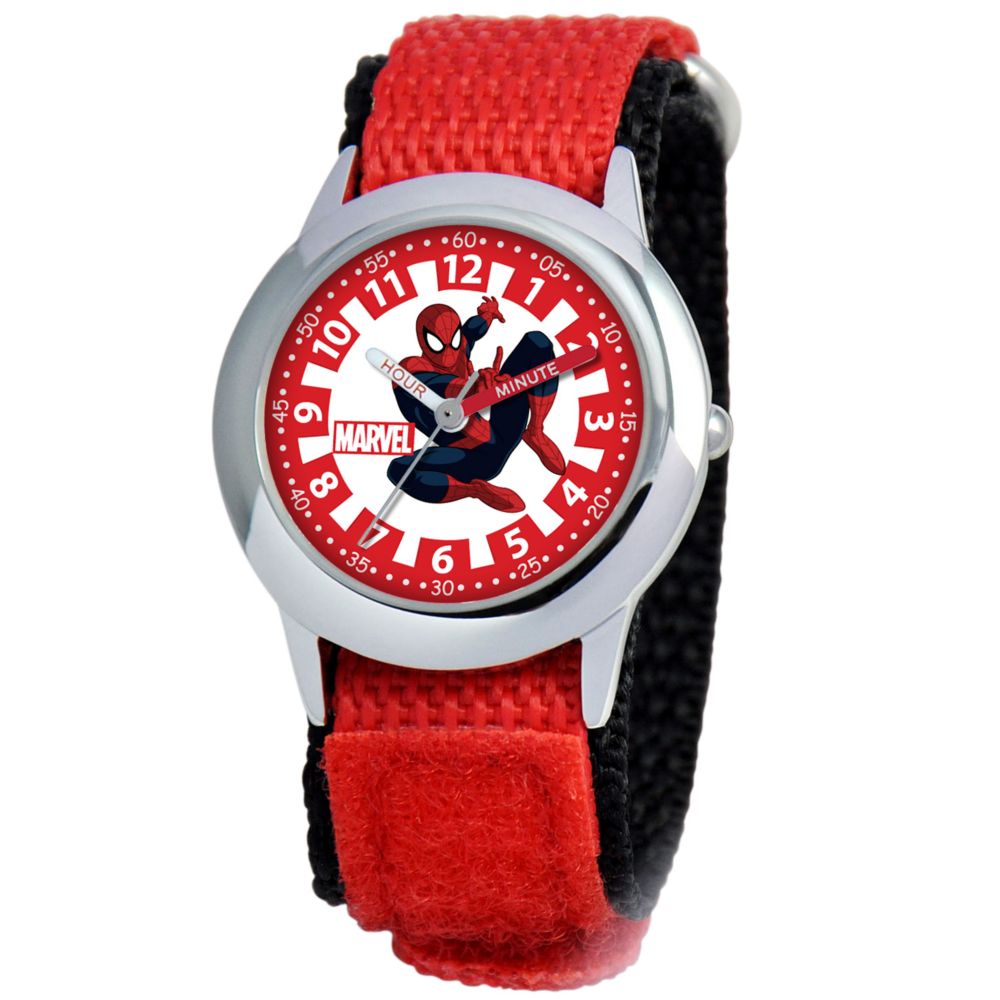 Spider-Man Time Teacher Watch for Kids