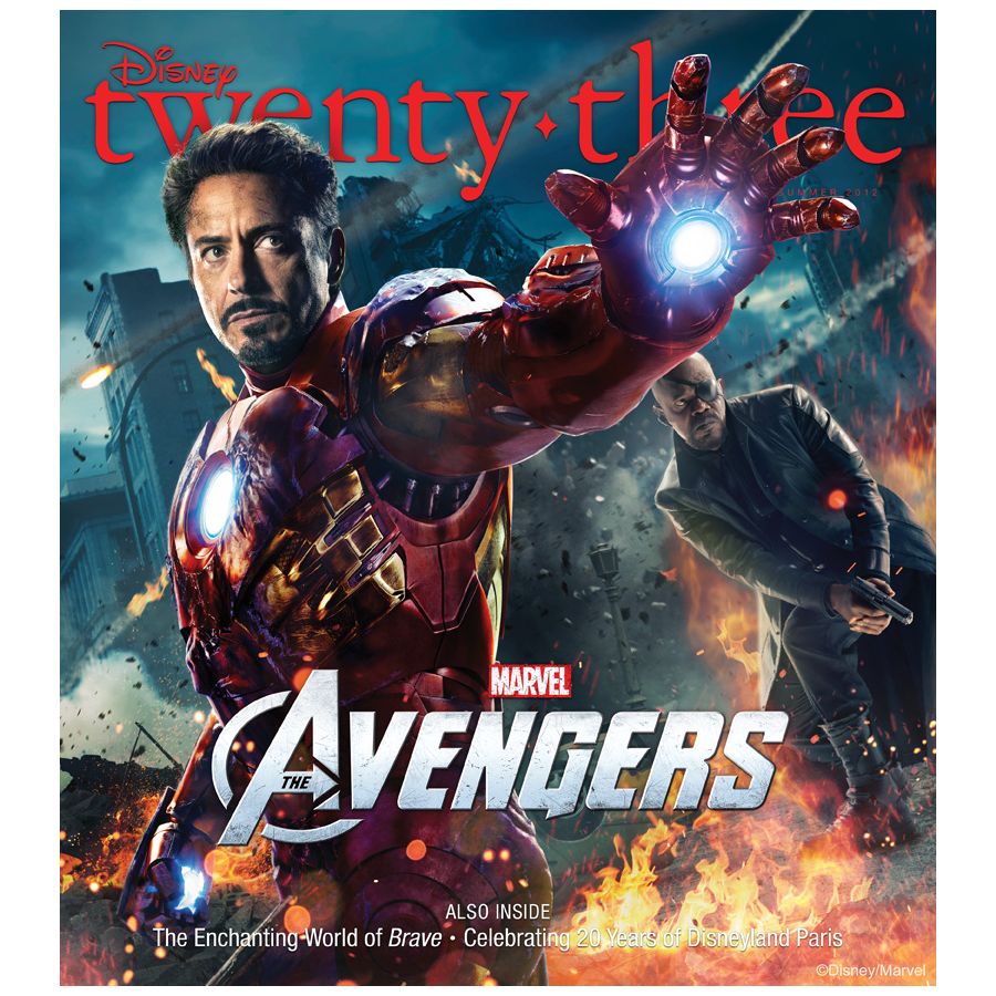 D23 Summer 2012 Magazine - Iron Man - Membership Exclusive Cover