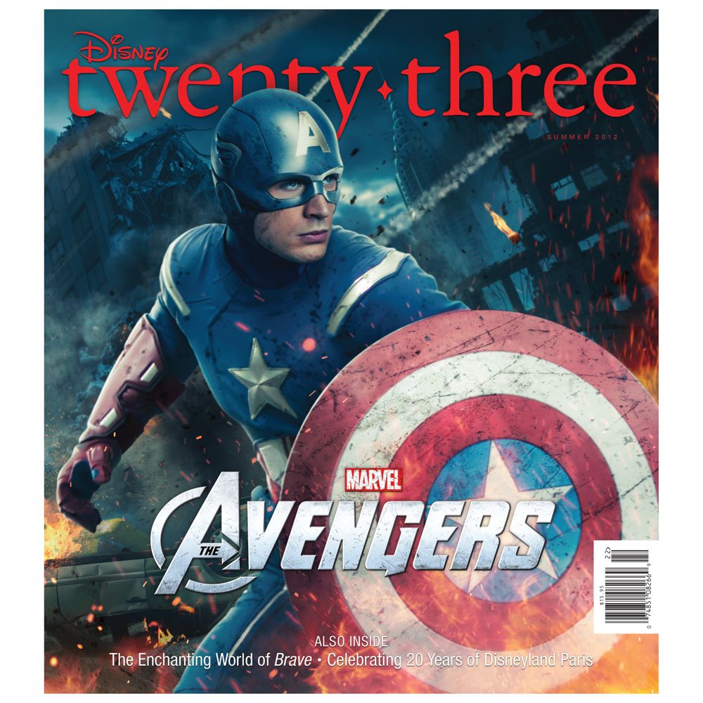 D23 Summer 2012 Magazine - Captain America Cover