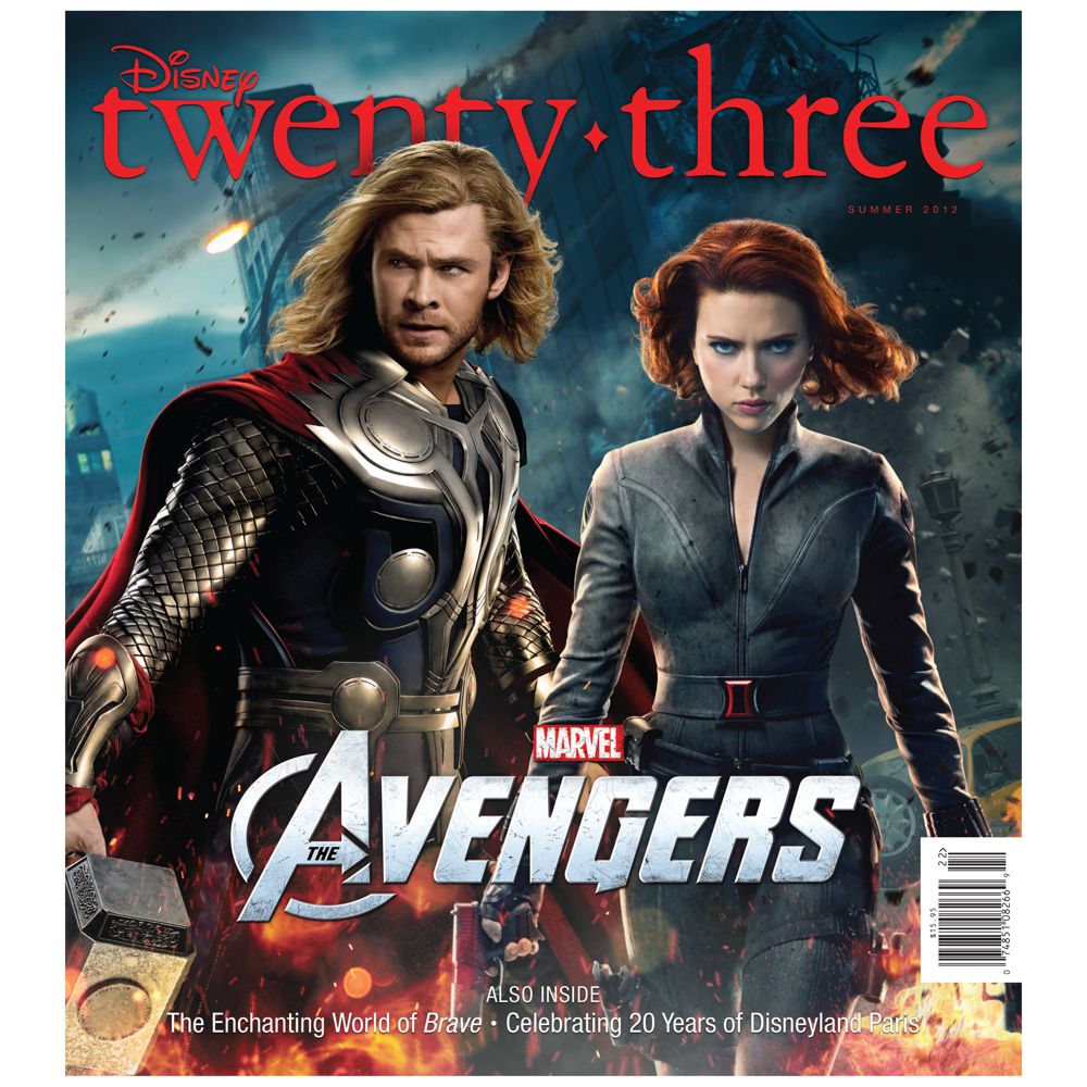 D23 Disney twenty-three Summer 2012 Magazine - Thor Cover