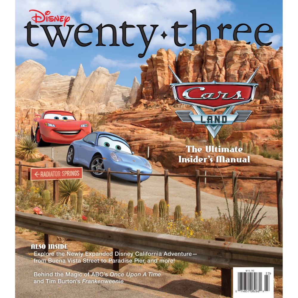 D23 Disney twenty-three Fall 2012 Magazine