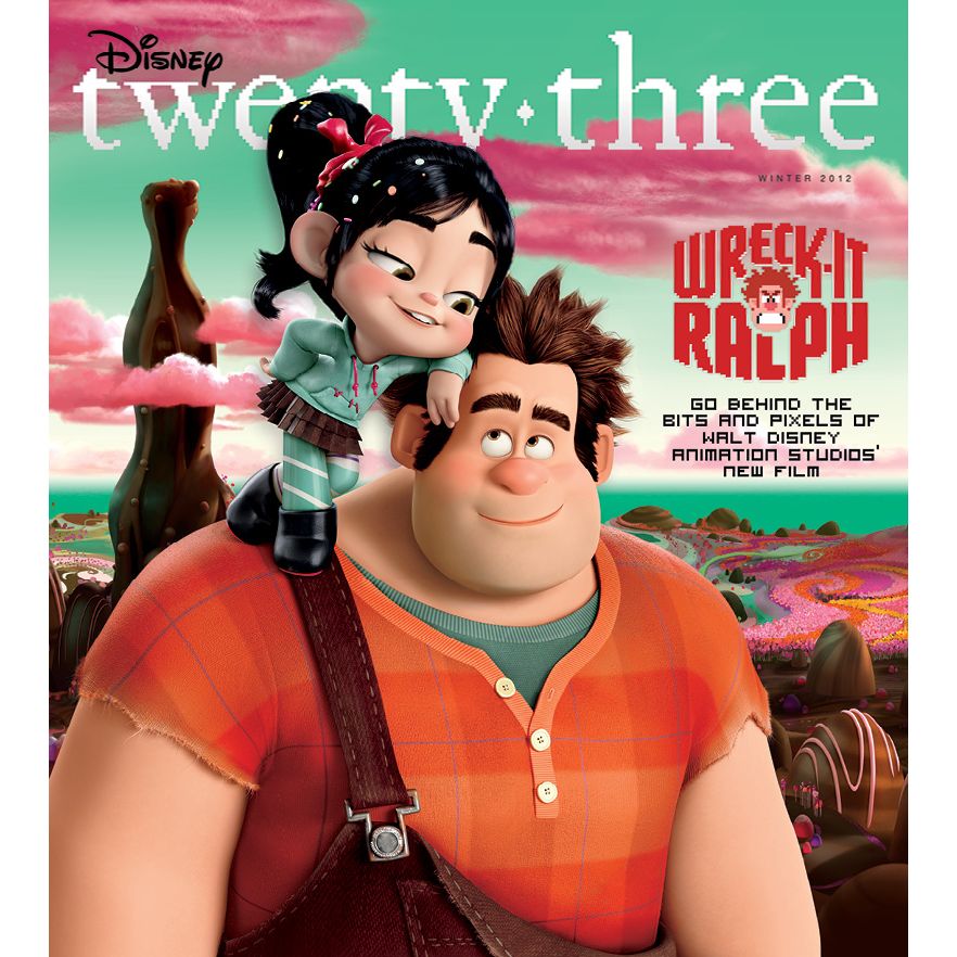 D23 Disney twenty-three Magazine Winter 2012 Issue - Membership Exclusive Cover