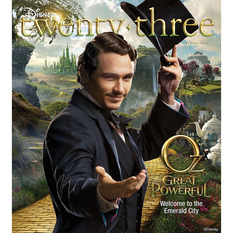 D23 Disney twenty-three Spring 2013 Magazine -- Membership Exclusive Cover