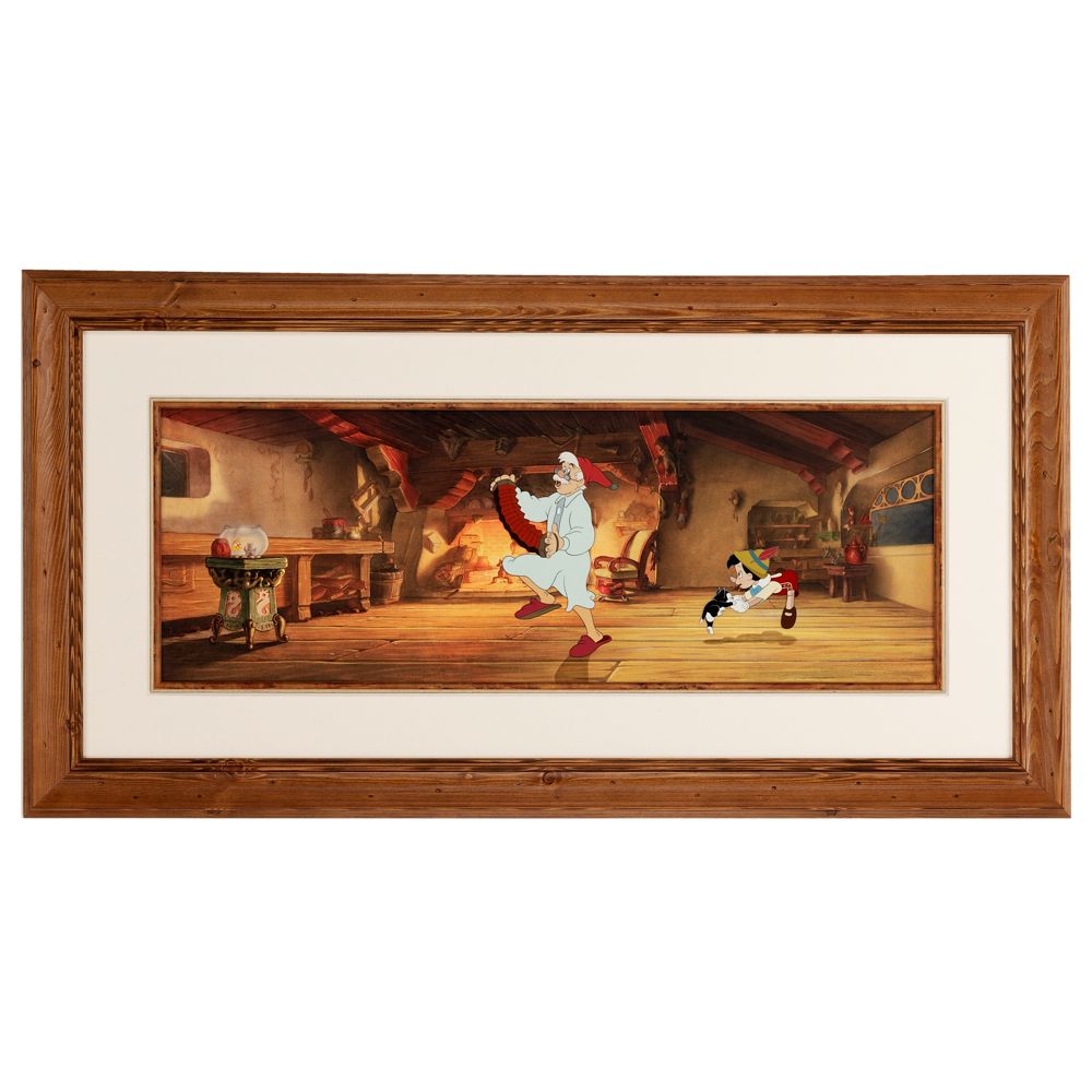 Geppetto's Wish Come True Limited-Edition Animation Cel