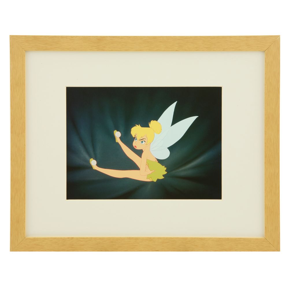 Tinker Bell Pouting Pixie Framed Lithograph