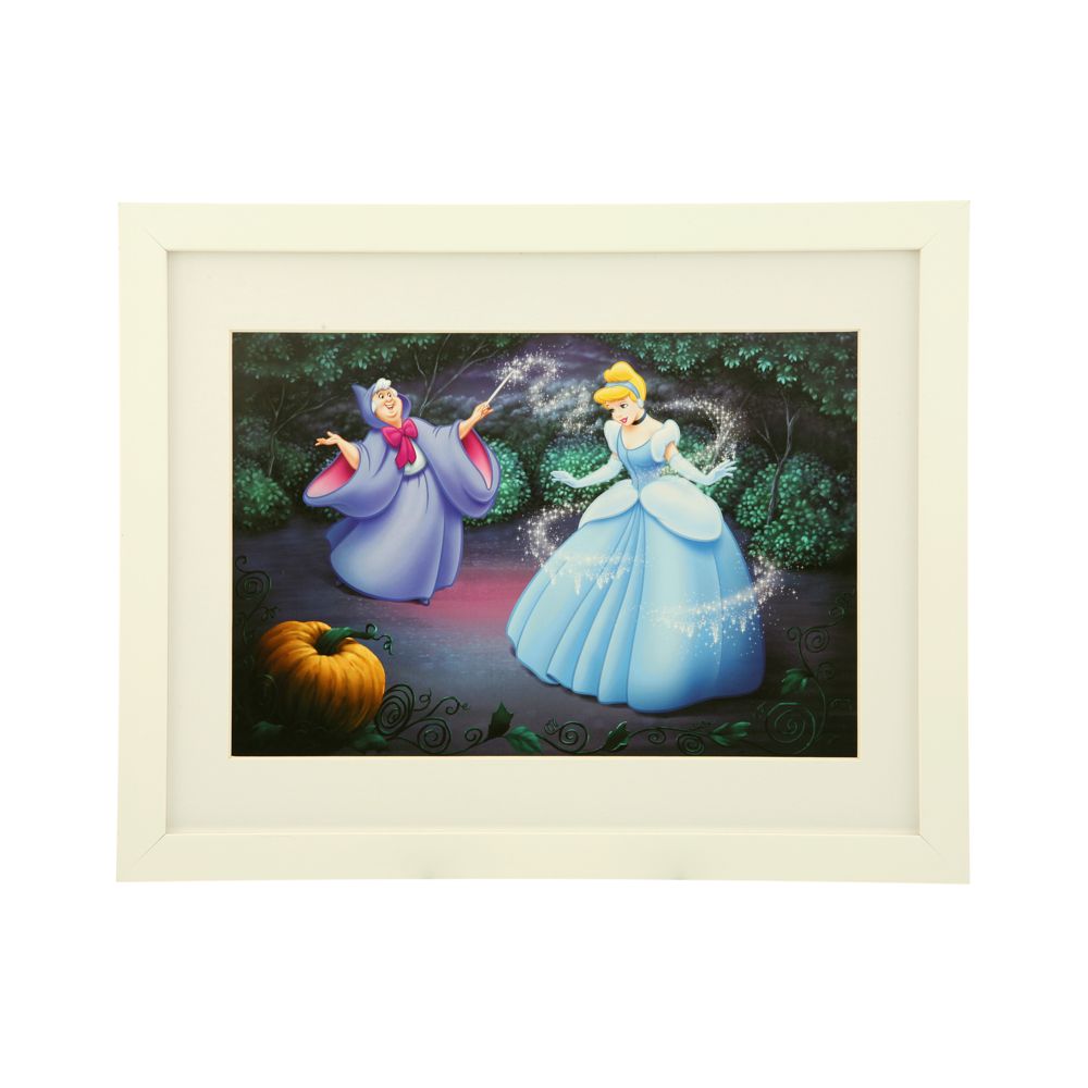 Cinderella Bibbidi-Bobbidi-Boo Framed Lithograph