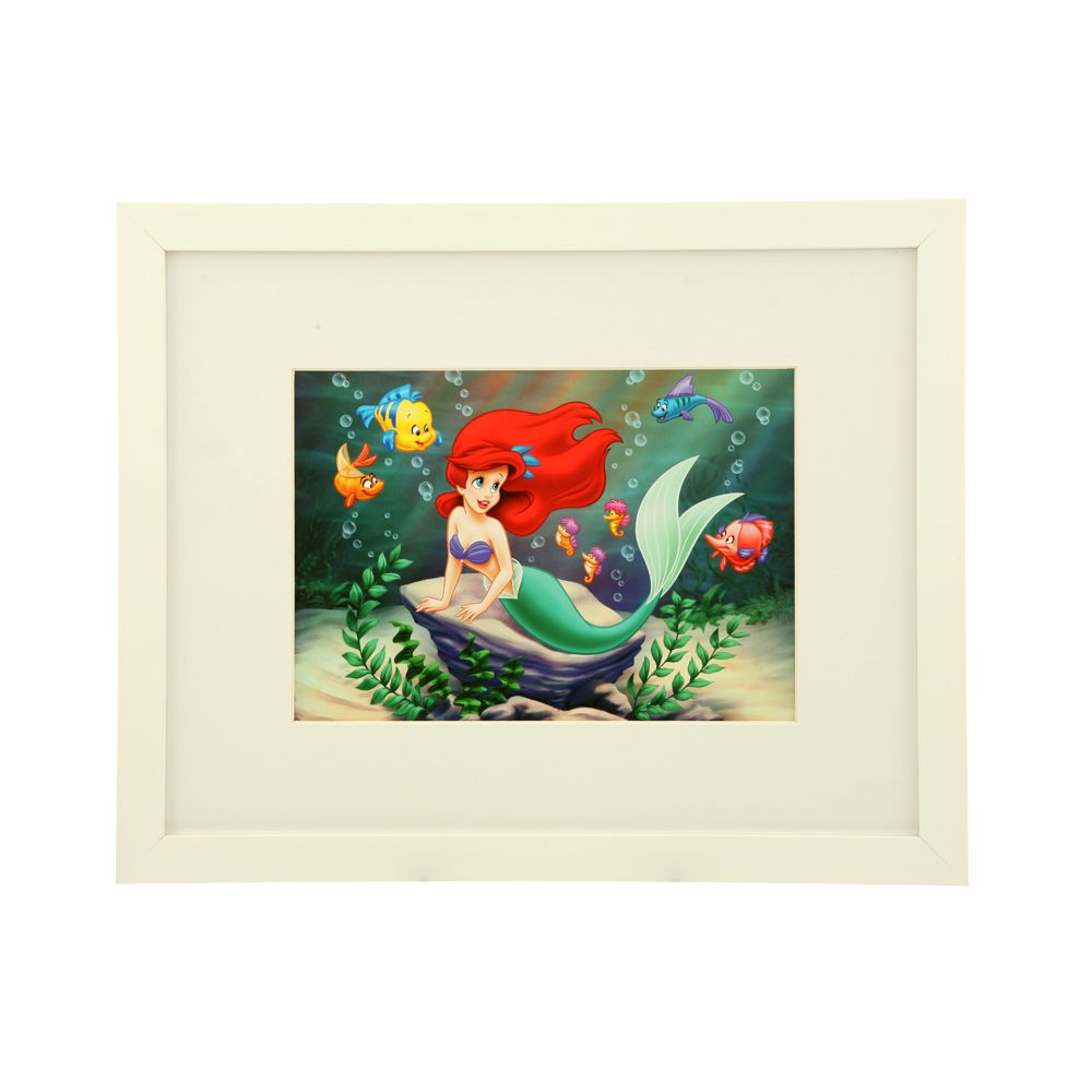 Ariel's Ocean Floor Fun Framed Lithograph