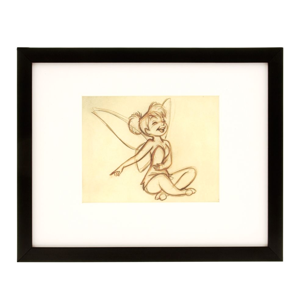 Tinker Bell -- A Big Giggle Framed Lithograph