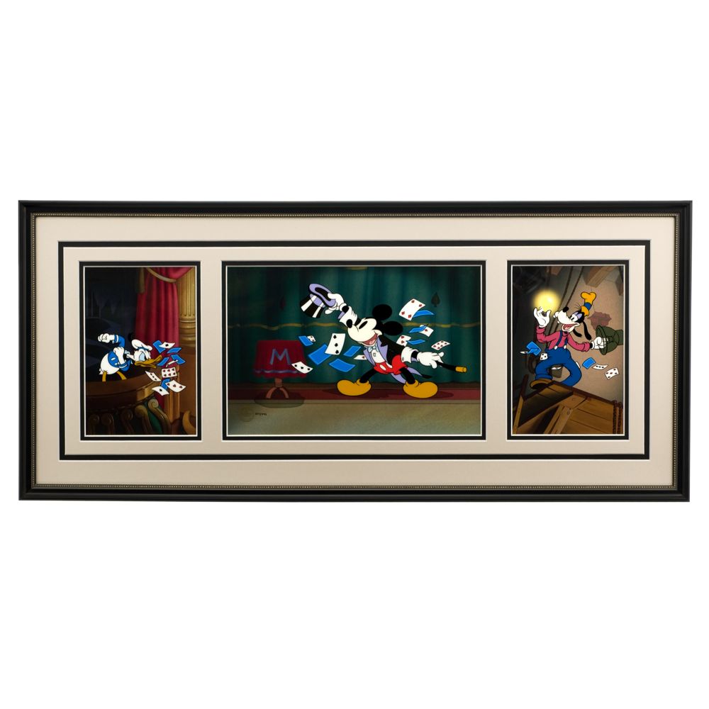 Mickey Mouse ''Magician Mickey Triptych'' Limited Edition Sericel