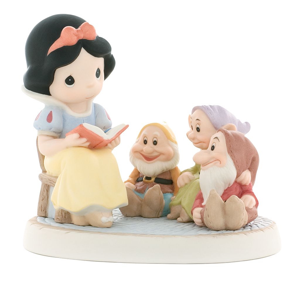 ''Gathering Friends Together Is a Wonderful Story''  -- Snow White Figurine by Precious Moments