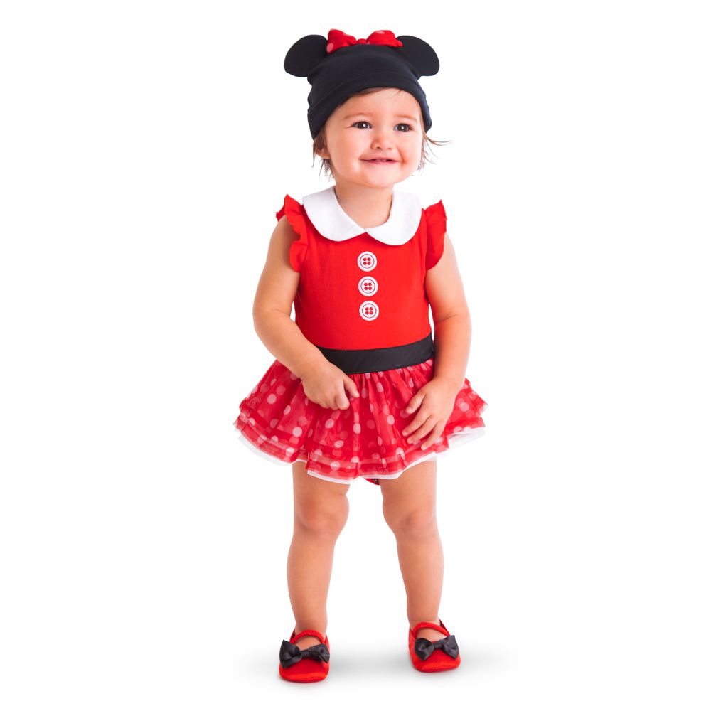Minnie Mouse Red Bodysuit Costume Collection for Baby