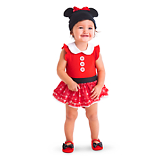 Minnie Mouse Red Bodysuit Costume Collection for Baby
