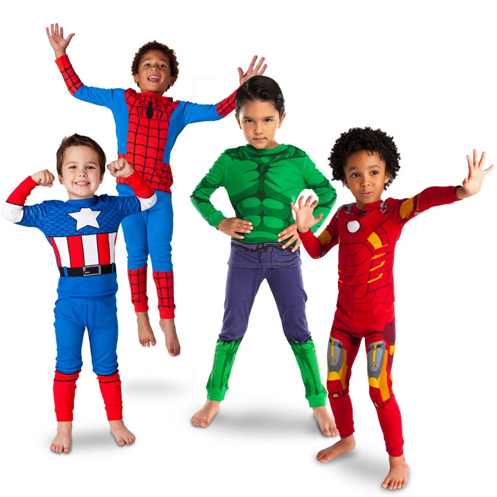 Marvel Deluxe PJ Pal Collection for Boys