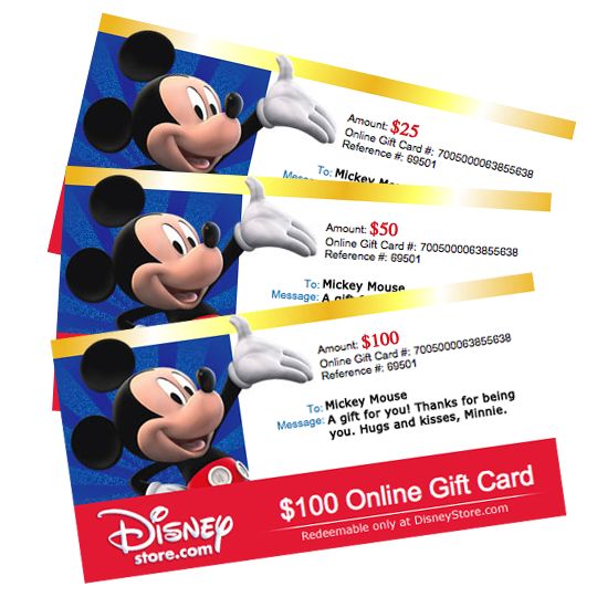 DisneyStore.com Online Gift Card